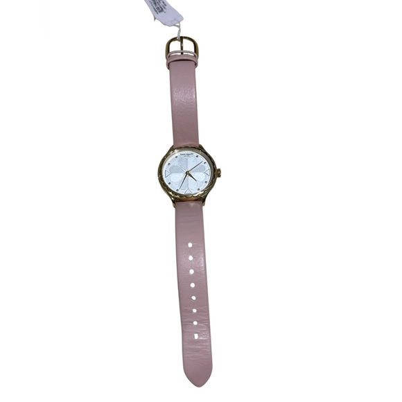 Kate Spade Blush Leather Strap Watch - Picture 1 of 6